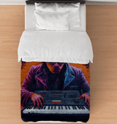 Let The Keys Talk Comforter - Twin - Beyond T-shirts